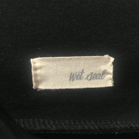 Black Jersey Circle Skirt - Picture 4 of 5